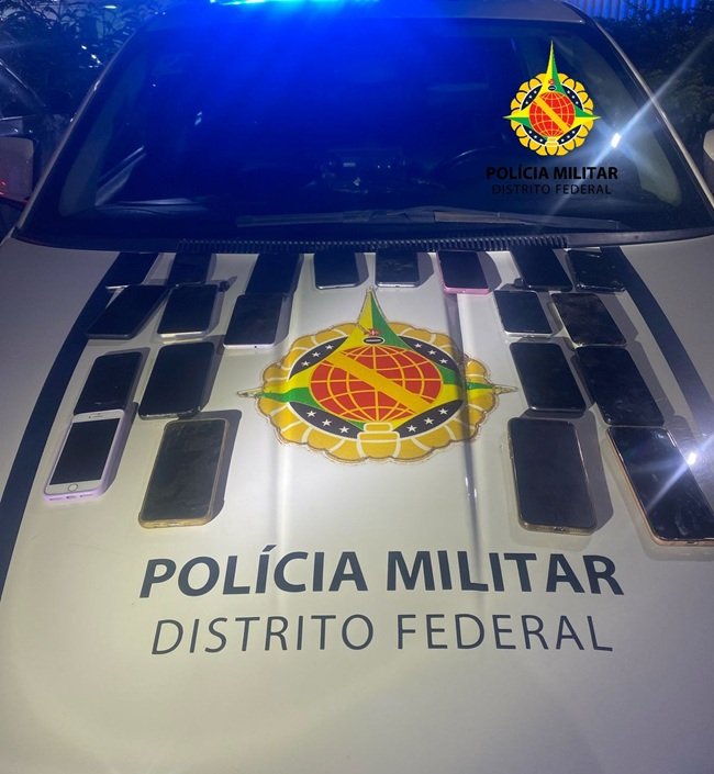 PMDF recupera 21 celulares furtados em Samambaia Norte